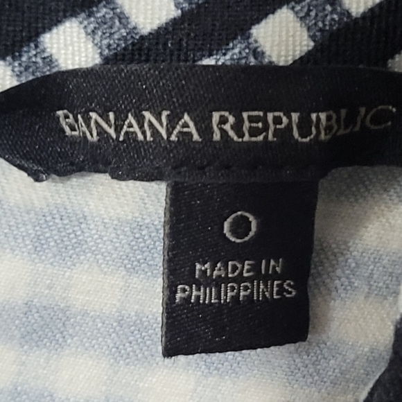 Banana Republic Size 0/Zero Workwear Dress/Checkered/Gingham/Career/Midi/Party - Picture 5 of 5
